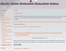 Tablet Screenshot of bolyai.szerencs.hu
